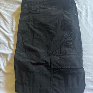 American Eagle Outfitters Black Flex Cargo Pants.